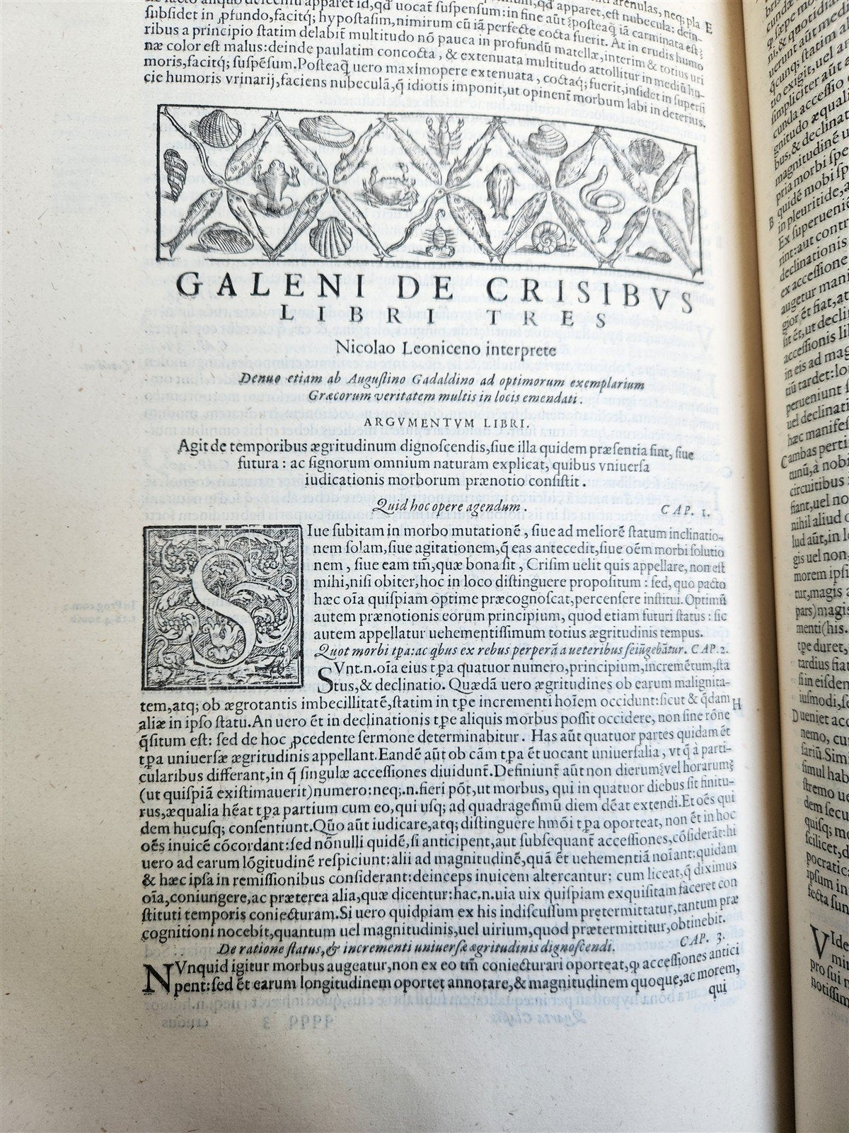 1586 GALEN WORKS GIUNTA PRESS antique 16th CENTURY THICK FOLIO medical treatise