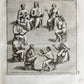 1728 LIVES of ROMAN POPES by Anastasius Bibliothecarius VELLUM FOLIO antique