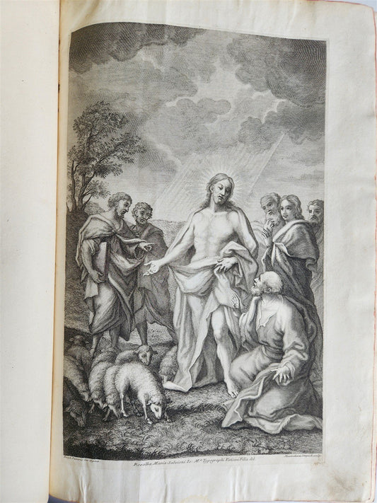 1723 LIVES of ROMAN POPES by Anastasius Bibliothecarius VELLUM FOLIO antique