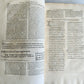 1723 LIVES of ROMAN POPES by Anastasius Bibliothecarius VELLUM FOLIO antique