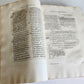 1723 LIVES of ROMAN POPES by Anastasius Bibliothecarius VELLUM FOLIO antique