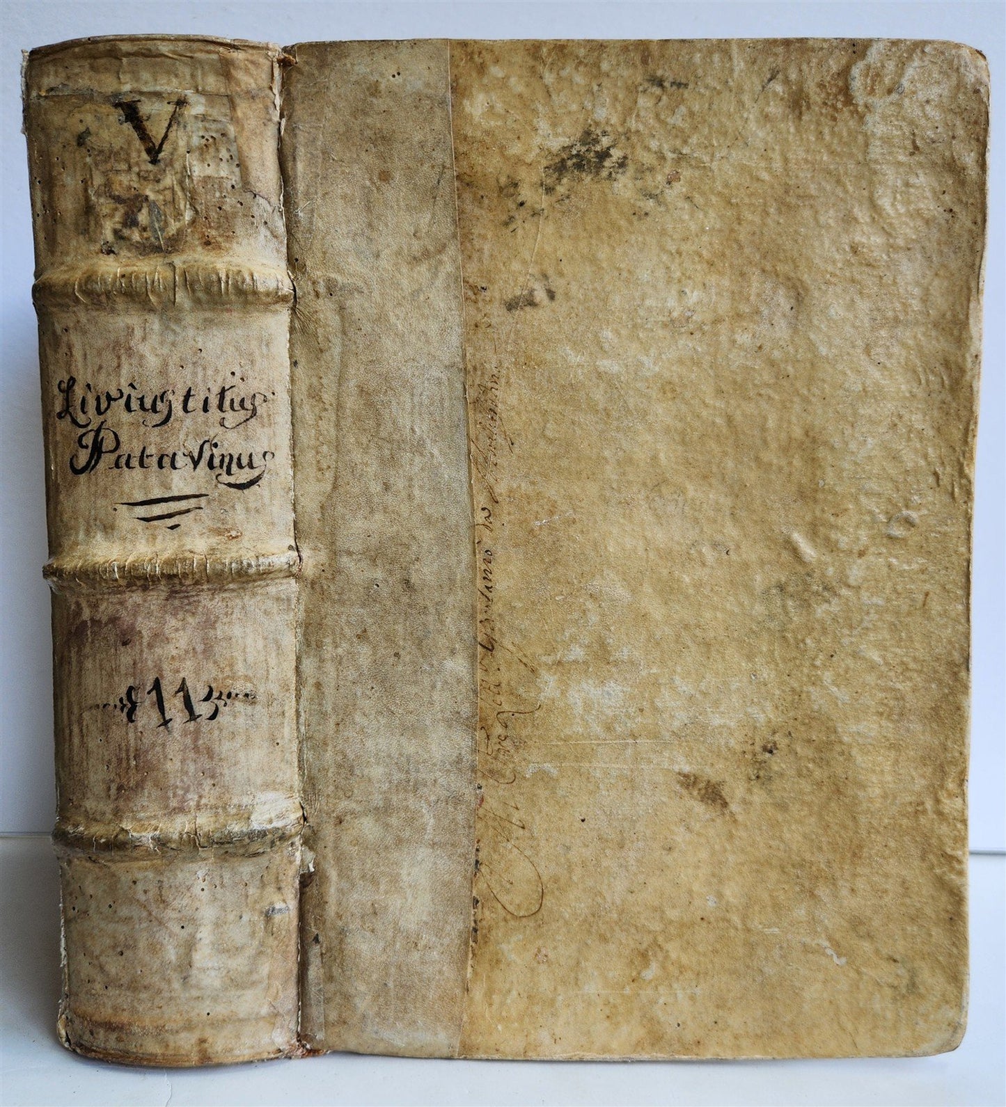 1572 ALDINE PRESS ROMAN HISTORY by TITUS LIVY antique 16th CENTURY VELLUM FOLIO