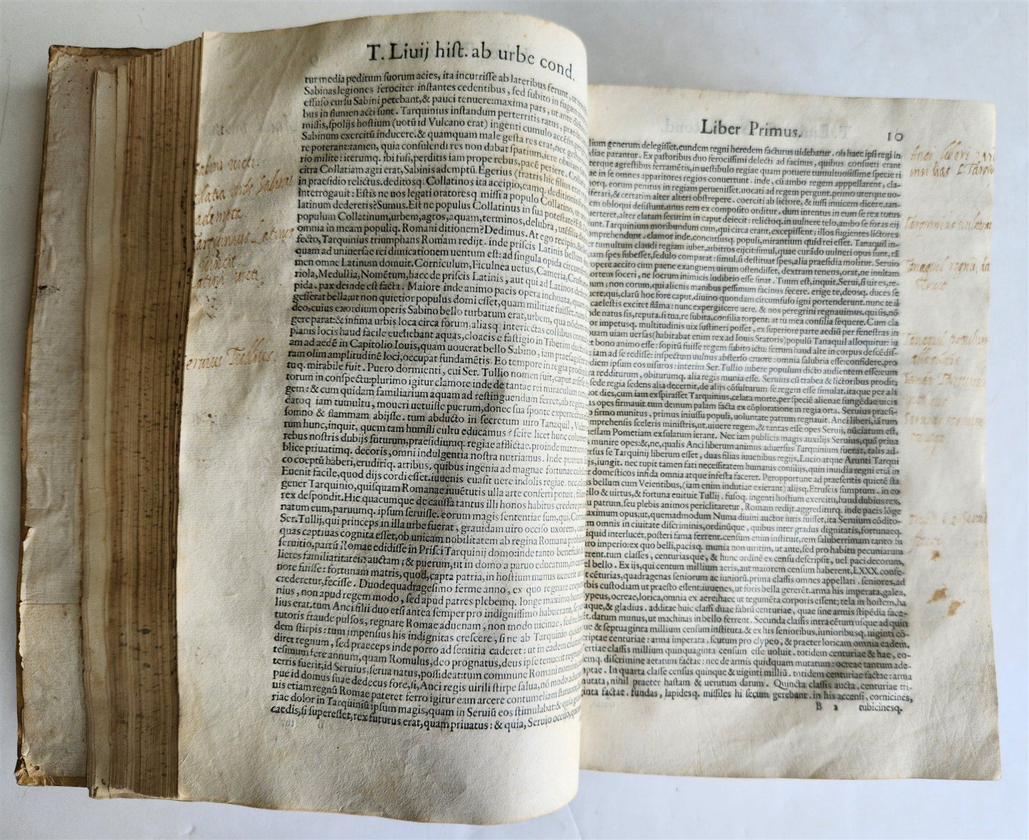 1572 ALDINE PRESS ROMAN HISTORY by TITUS LIVY antique 16th CENTURY VELLUM FOLIO