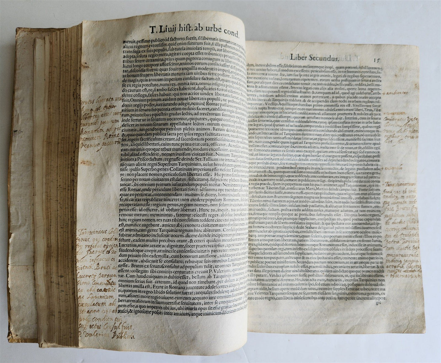 1572 ALDINE PRESS ROMAN HISTORY by TITUS LIVY antique 16th CENTURY VELLUM FOLIO