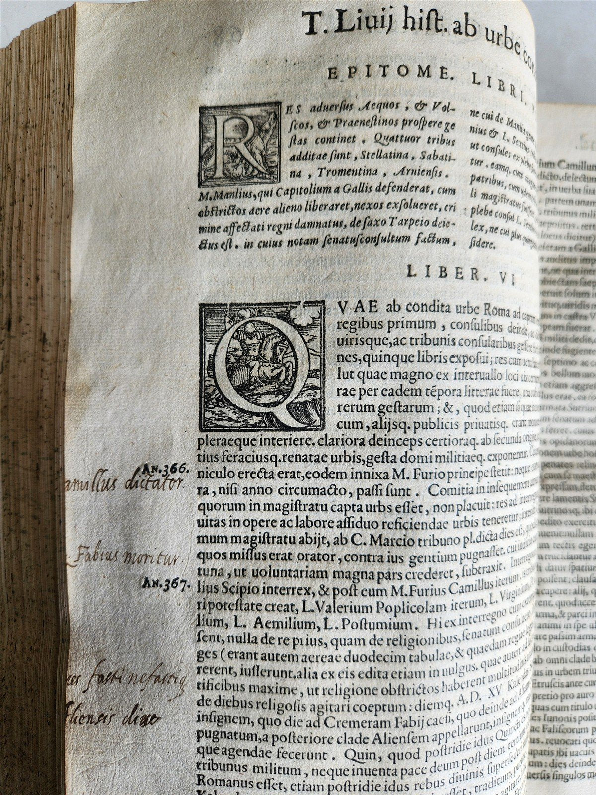 1572 ALDINE PRESS ROMAN HISTORY by TITUS LIVY antique 16th CENTURY VELLUM FOLIO