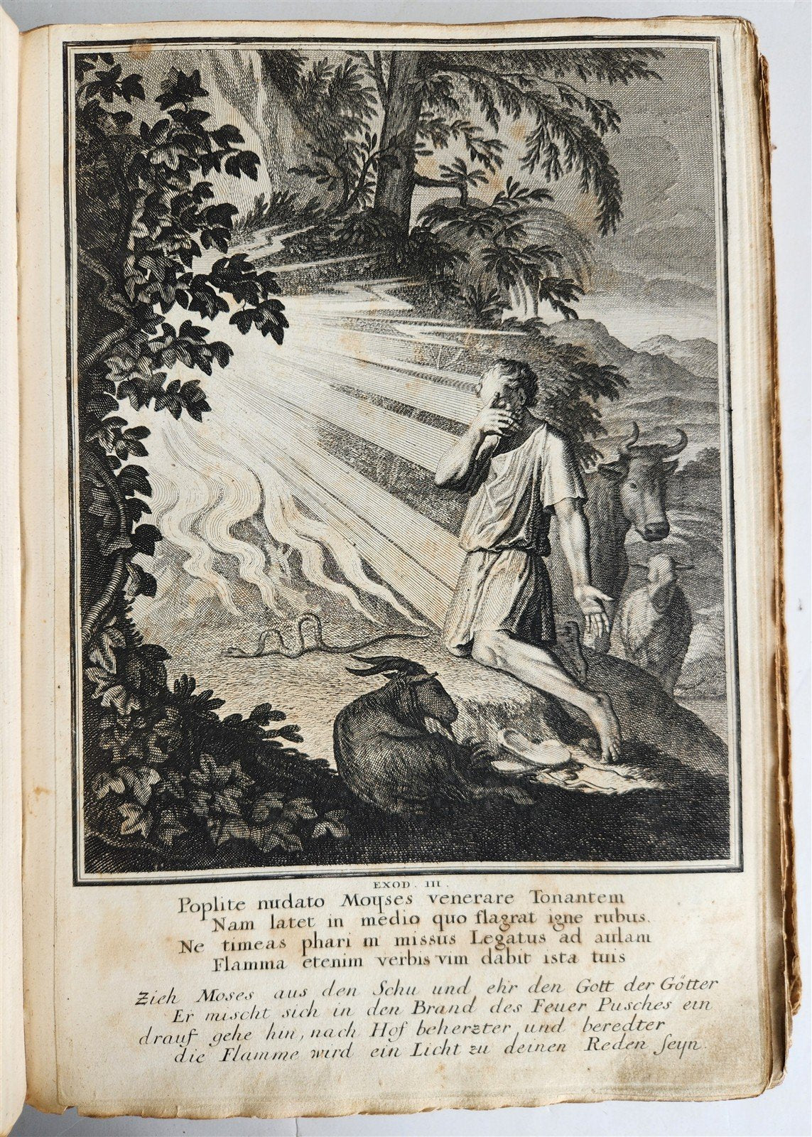 1712 BIBLE HISTORY antique ILLUSTRATED 158 ENGRAVINGS for OLD AND NEW TESTAMENT