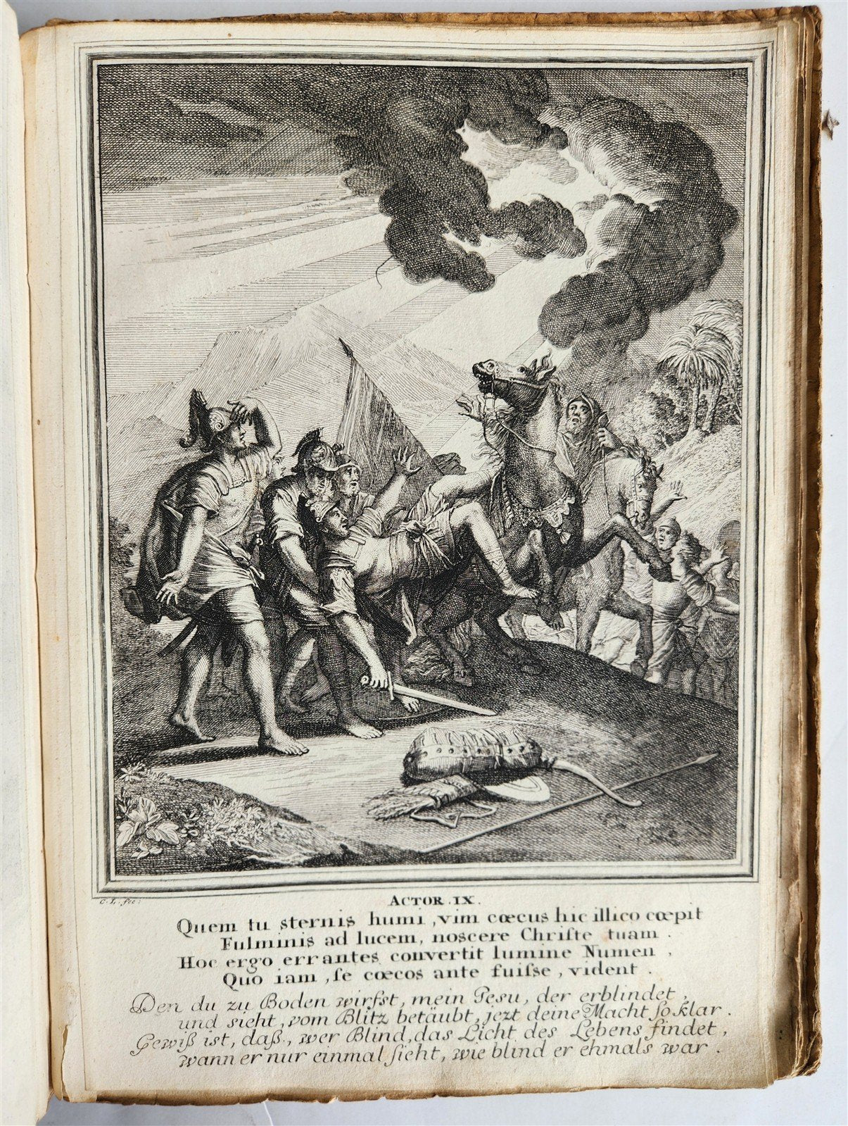 1712 BIBLE HISTORY antique ILLUSTRATED 158 ENGRAVINGS for OLD AND NEW TESTAMENT