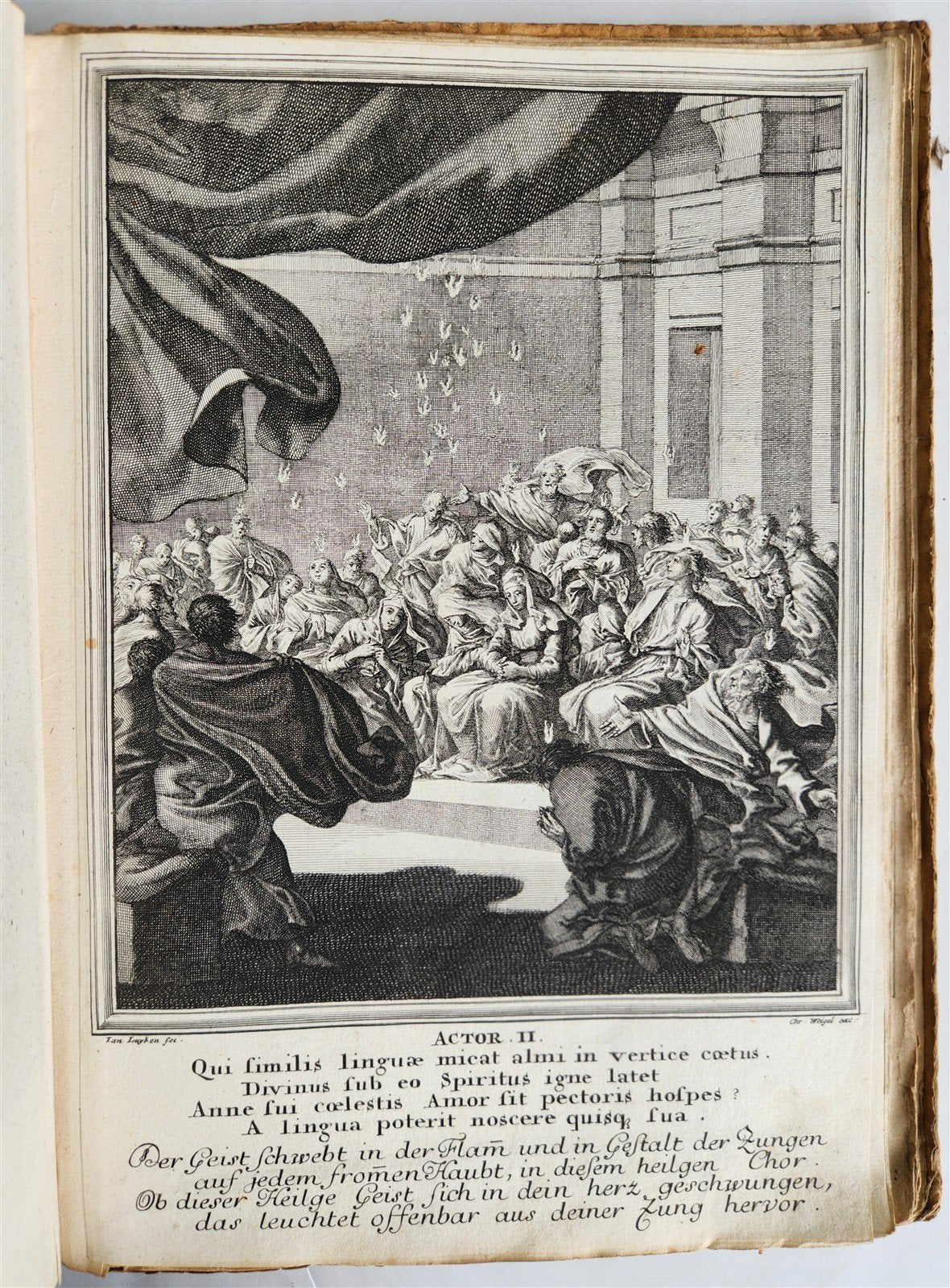 1712 BIBLE HISTORY antique ILLUSTRATED 158 ENGRAVINGS for OLD AND NEW TESTAMENT