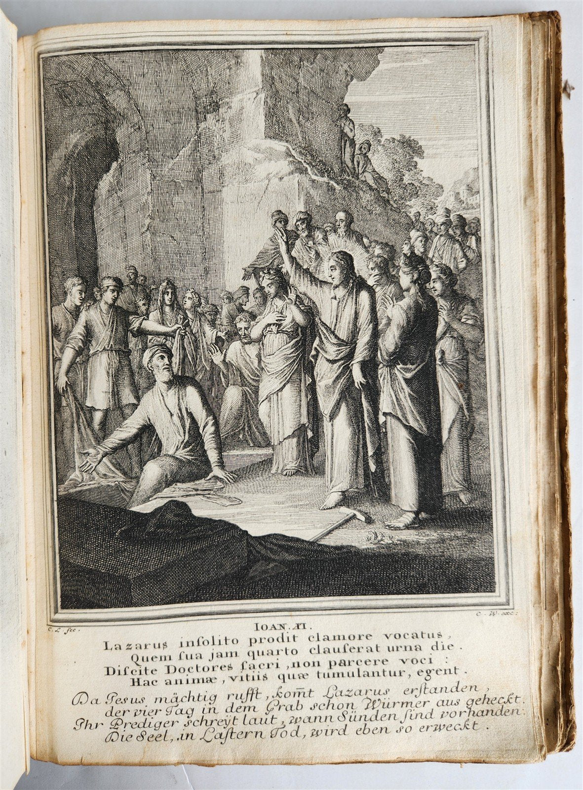 1712 BIBLE HISTORY antique ILLUSTRATED 158 ENGRAVINGS for OLD AND NEW TESTAMENT