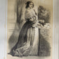 1851 QUEENS OF ENGLAND by by Madmoiselle A. Celliez ANTIQUE illustrated