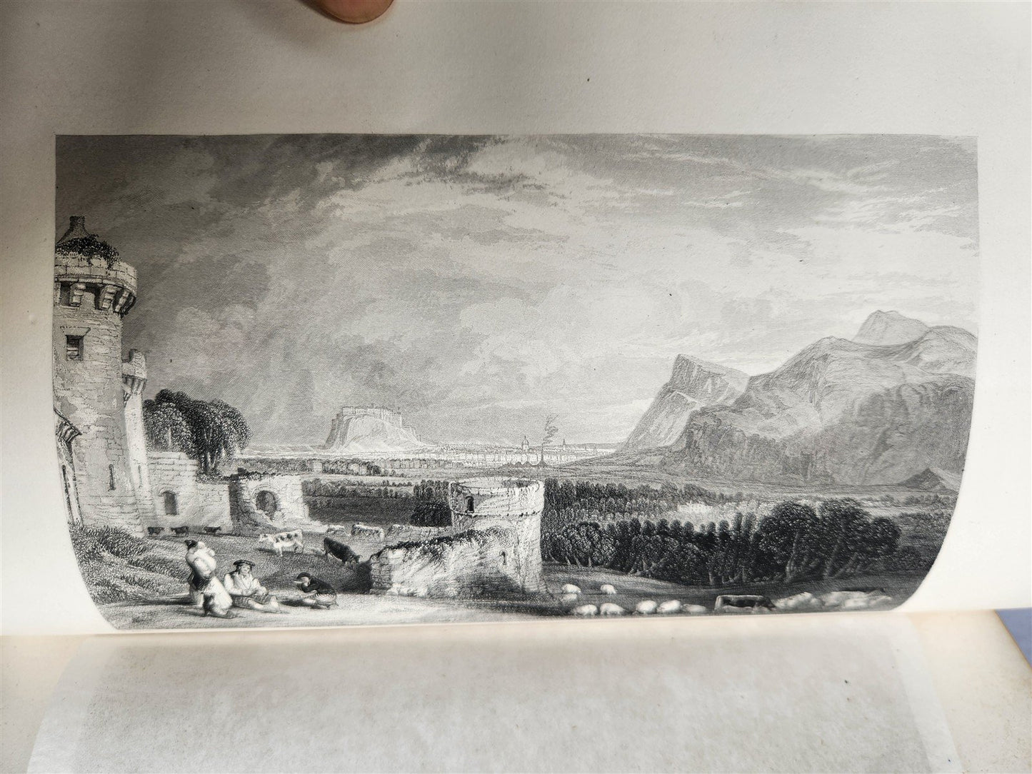 1859 PICTURESQUE ENGLAND SCOTLAND & IRELAND ANTIQUE illustrated IN FRENCH