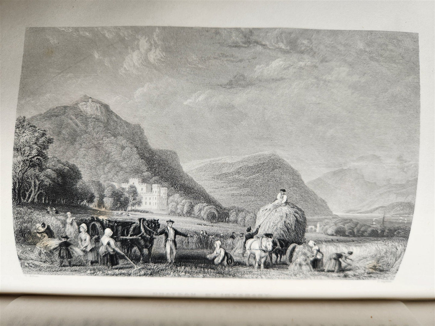 1859 PICTURESQUE ENGLAND SCOTLAND & IRELAND ANTIQUE illustrated IN FRENCH