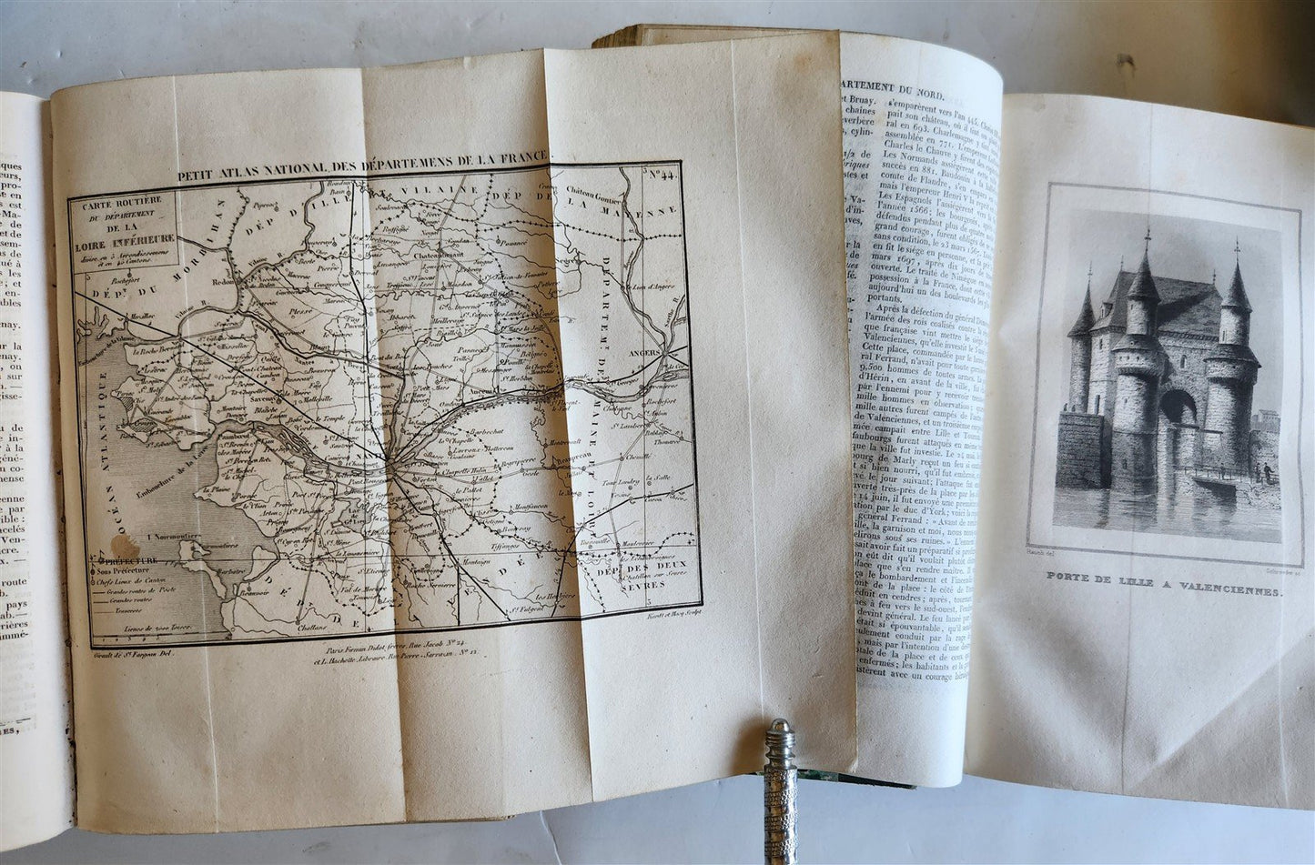 1838 PICTURESQUE FRANCE fully illustrated 6 volumes ANTIQUE