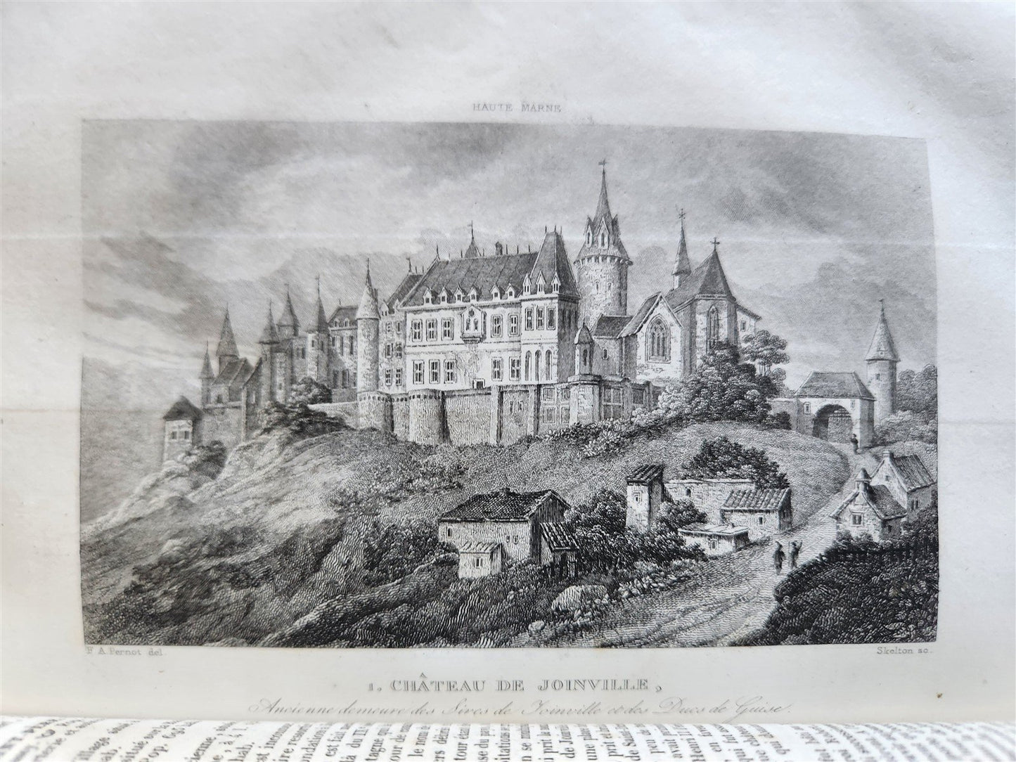 1838 PICTURESQUE FRANCE fully illustrated 6 volumes ANTIQUE