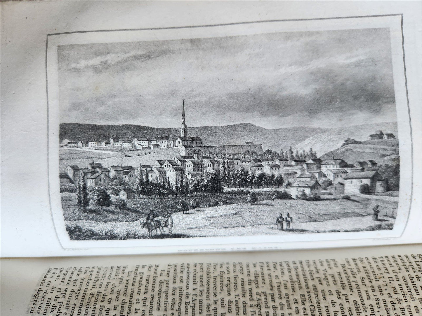 1838 PICTURESQUE FRANCE fully illustrated 6 volumes ANTIQUE