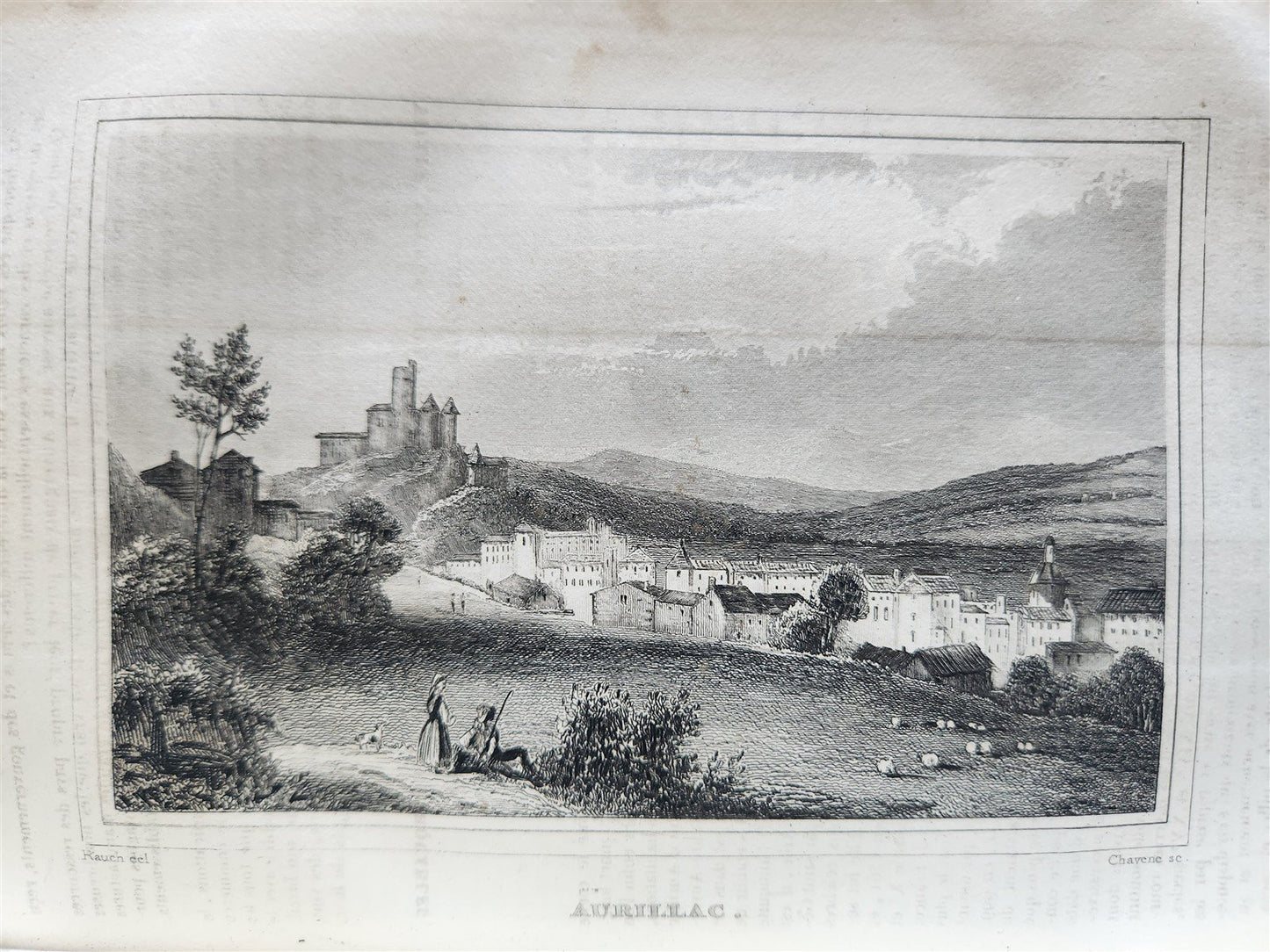 1838 PICTURESQUE FRANCE fully illustrated 6 volumes ANTIQUE