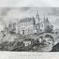 1838 PICTURESQUE FRANCE fully illustrated 6 volumes ANTIQUE