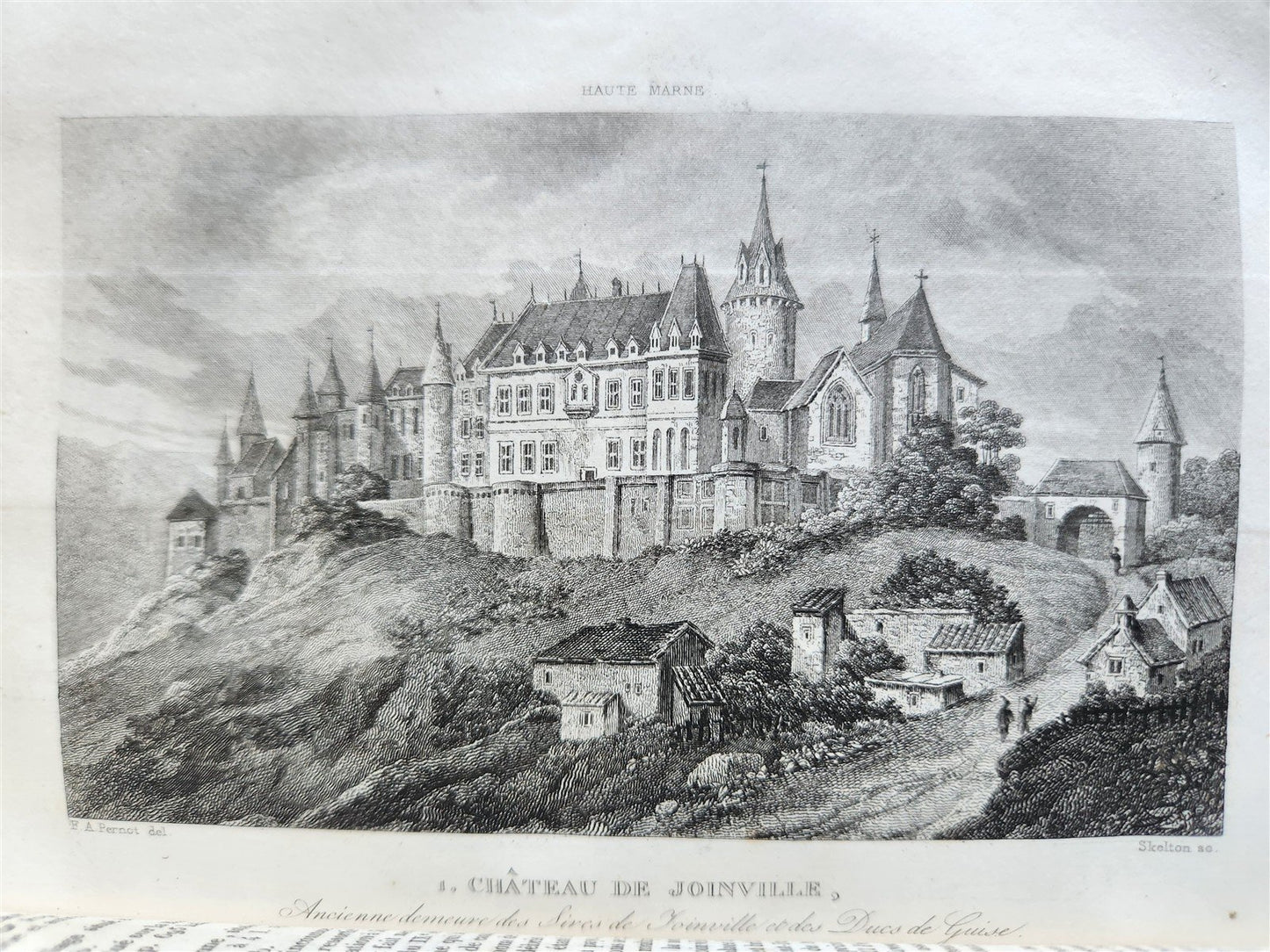 1838 PICTURESQUE FRANCE fully illustrated 6 volumes ANTIQUE