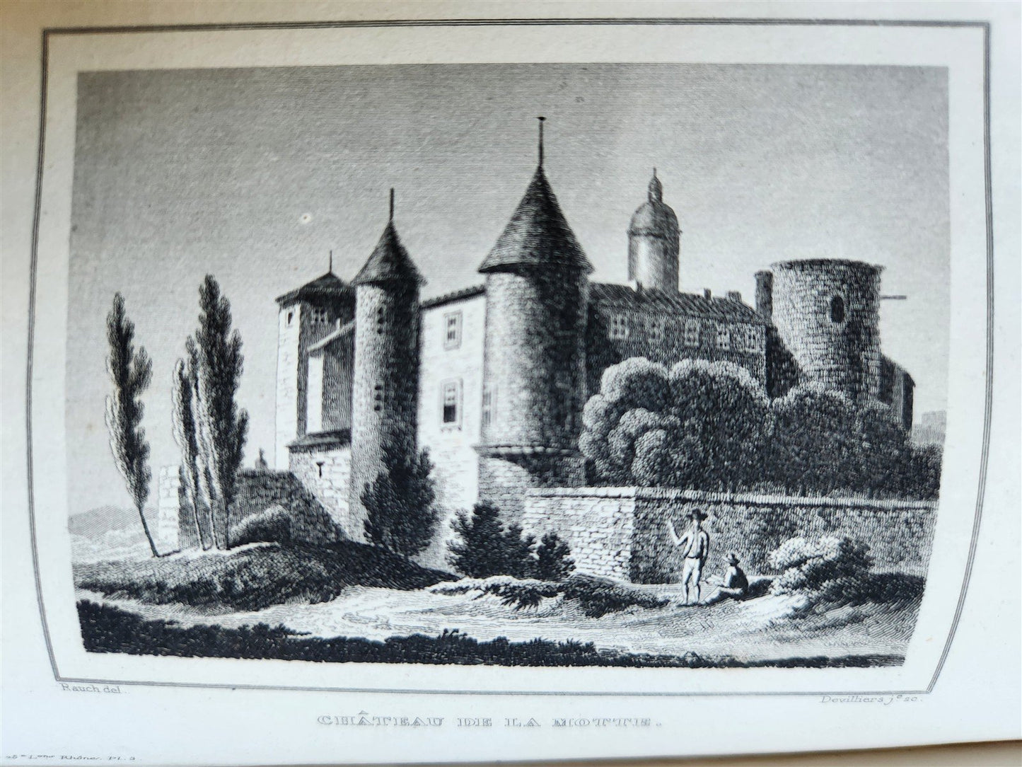1838 PICTURESQUE FRANCE fully illustrated 6 volumes ANTIQUE