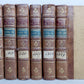 1763 ALEXANDER POPE WORKS illustrated 7 volumes ANTIQUE