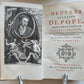 1763 ALEXANDER POPE WORKS illustrated 7 volumes ANTIQUE