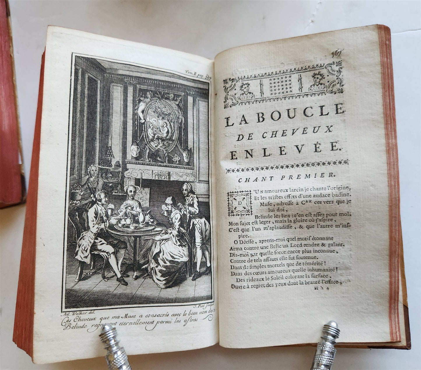 1763 ALEXANDER POPE WORKS illustrated 7 volumes ANTIQUE
