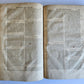 1705 ORDER of ST. BENEDICT WORKS SANCTI GREGORII 4 PIGSKIN FOLIO VOLS ANTIQUE