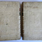 1705 ORDER of ST. BENEDICT WORKS SANCTI GREGORII 4 PIGSKIN FOLIO VOLS ANTIQUE