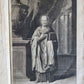 1705 ORDER of ST. BENEDICT WORKS SANCTI GREGORII 4 PIGSKIN FOLIO VOLS ANTIQUE