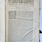 1575 Sacrae bibliothecae sanctorum patrum PIGSKIN FOLIO 16th century ANTIQUE