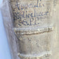 1579 Sacrae bibliothecae sanctorum patrum PIGSKIN BOUND FOLIO 16th cent. ANTIQUE