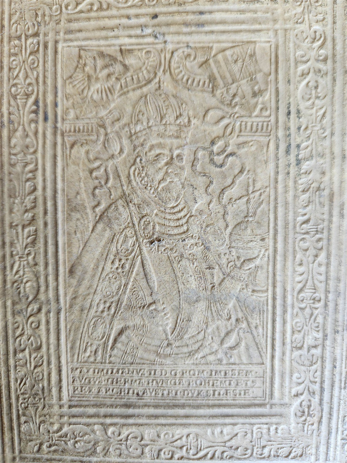 1575 Sacrae bibliothecae sanctorum patrum PIGSKIN BOUND FOLIO 16th cent. ANTIQUE