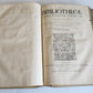 1575 Sacrae bibliothecae sanctorum patrum PIGSKIN BOUND FOLIO 16th cent. ANTIQUE