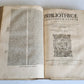1575 Sacrae bibliothecae sanctorum patrum 16th cent. ANTIQUE PIGSKIN BOUND FOLIO
