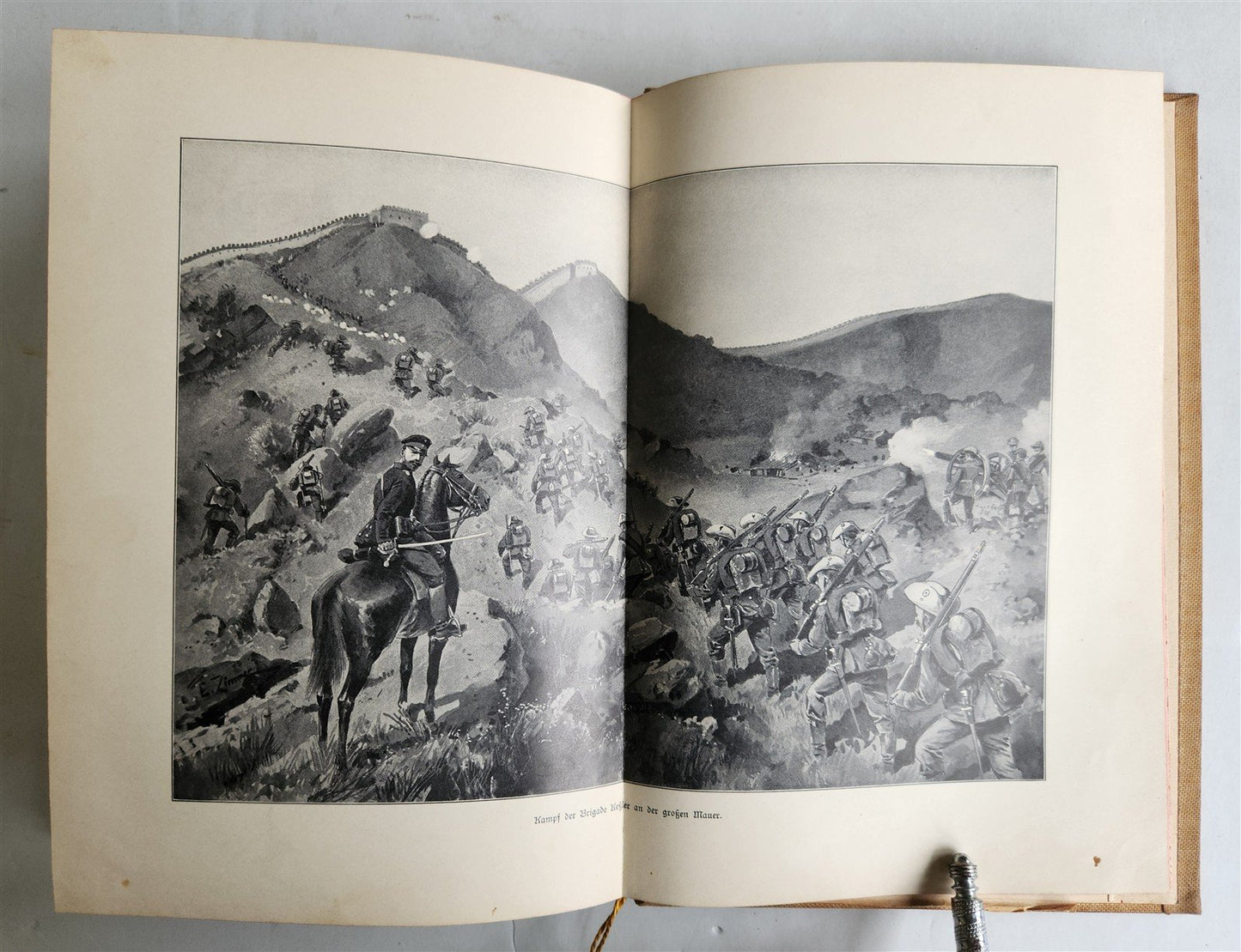 1902 Germany's struggles in E Asia 1900-1901 BOXER REBELLION ILLUSTRATED ANTIQUE