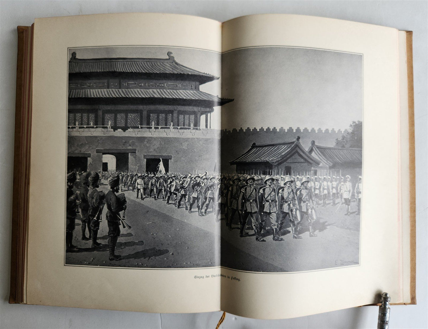 1902 Germany's struggles in E Asia 1900-1901 BOXER REBELLION ILLUSTRATED ANTIQUE