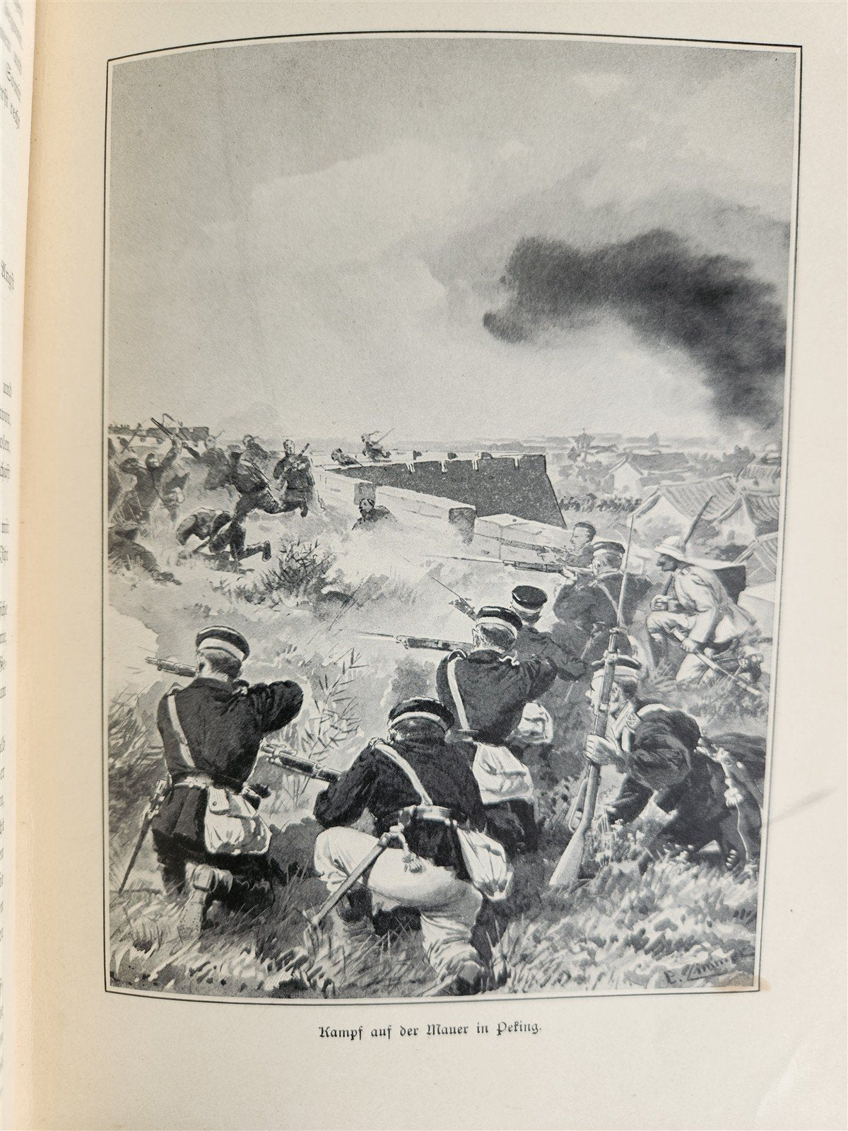 1902 Germany's struggles in E Asia 1900-1901 BOXER REBELLION ILLUSTRATED ANTIQUE