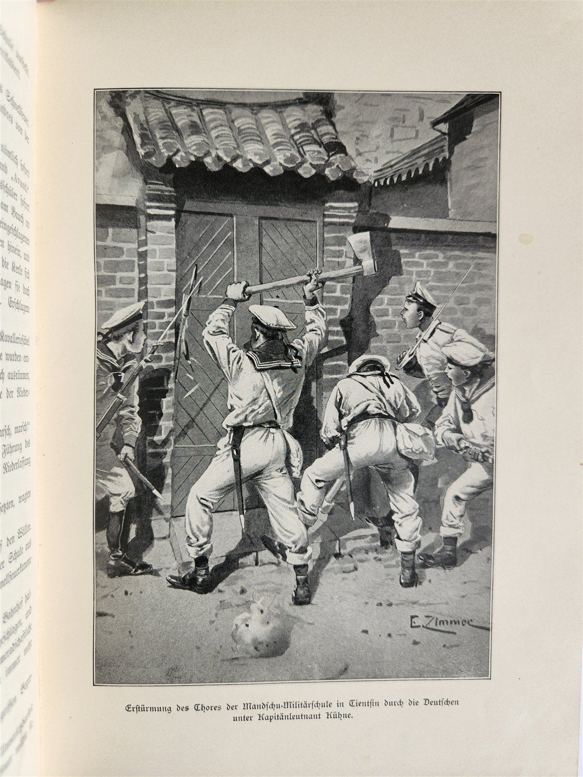 1902 Germany's struggles in E Asia 1900-1901 BOXER REBELLION ILLUSTRATED ANTIQUE