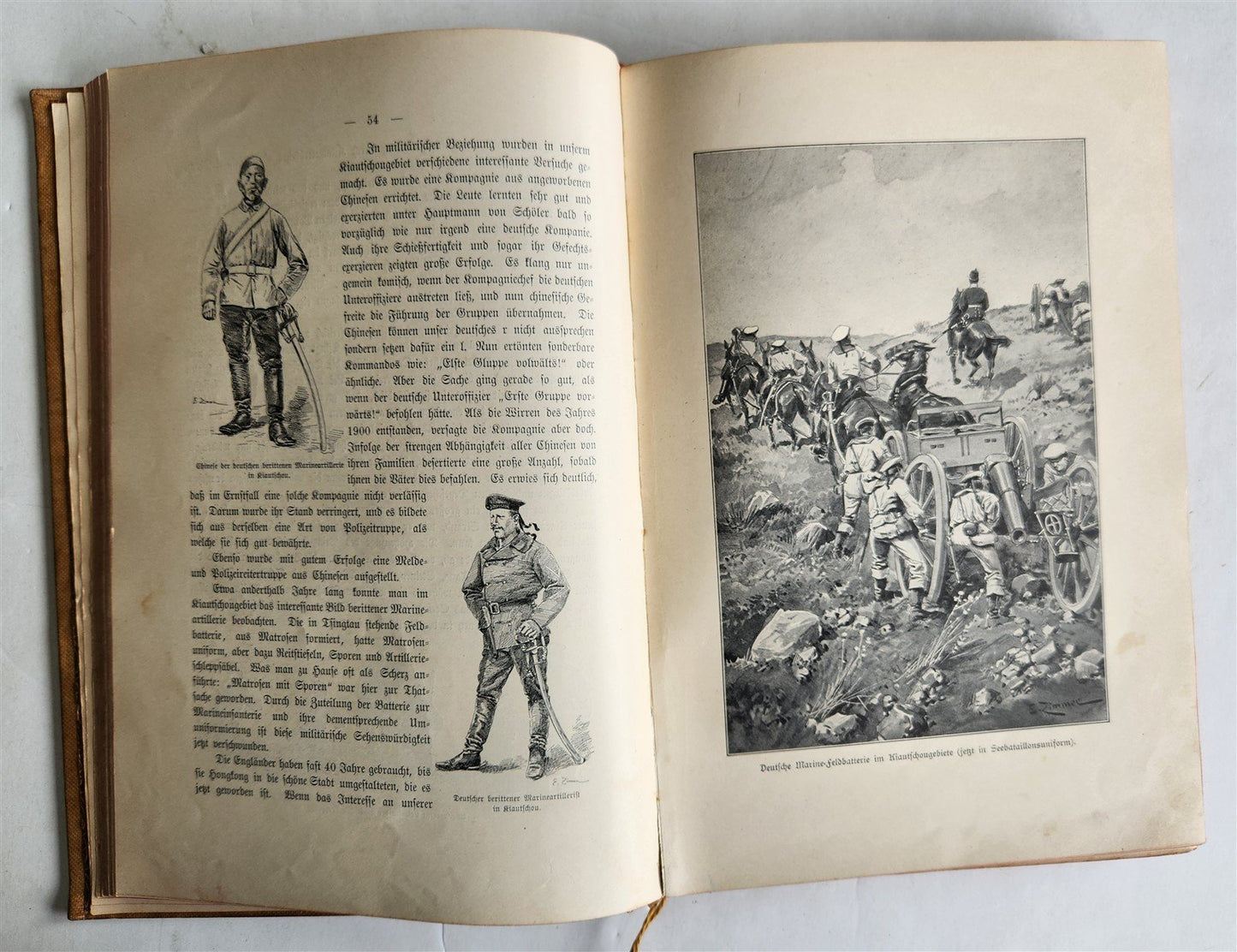 1902 Germany's struggles in E Asia 1900-1901 BOXER REBELLION ILLUSTRATED ANTIQUE