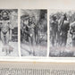 1928 DEMONS & SAVAGES in NEW GUINEA in GERMAN ILLUSTRATED ANTIQUE