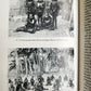1928 DEMONS & SAVAGES in NEW GUINEA in GERMAN ILLUSTRATED ANTIQUE
