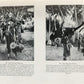 1928 DEMONS & SAVAGES in NEW GUINEA in GERMAN ILLUSTRATED ANTIQUE