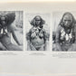 1928 DEMONS & SAVAGES in NEW GUINEA in GERMAN ILLUSTRATED ANTIQUE