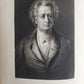 1864 GOETHE GALLERY ILLUSTRATED with 50 steel engravings ANTIQUE
