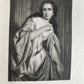 1864 GOETHE GALLERY ILLUSTRATED with 50 steel engravings ANTIQUE