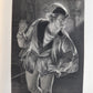 1864 GOETHE GALLERY ILLUSTRATED with 50 steel engravings ANTIQUE
