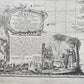 1737 AFRICA MAP antique 20 by 23"