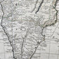 1737 AFRICA MAP antique 20 by 23"