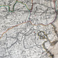 1730 ASIA MAP 20.5 by 26" MAGNE TARTARIAE TABULA antique RUSSIA SIBERIA CHINA