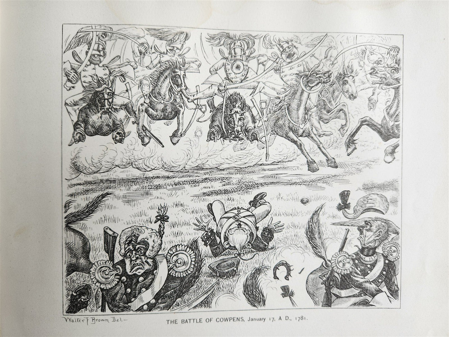 1876 Hail Columbia! Historical, Comical and Centennial ILLUSTRATED ANTIQUE